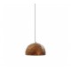 Malbec Small Copper Coloured Pendant Ceiling Light 