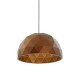 Malbec Small Copper Coloured Pendant Ceiling Light 