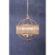 Earl 3 Bulb Glass and Chrome Finish Pendant Lamp