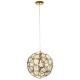 Amelia Gold Finish Pendant Ceiling Lamp  