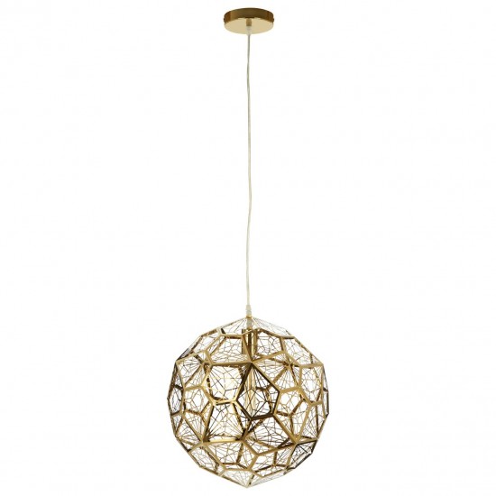 Amelia Gold Finish Pendant Ceiling Lamp  