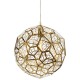 Amelia Gold Finish Pendant Ceiling Lamp  