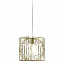 Augustus Contemporary Gold Finish Ceiling Lamp