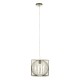 Augustus Contemporary Silver Finish Ceiling Lamp