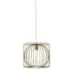 Augustus Contemporary Silver Finish Ceiling Lamp