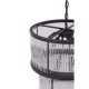 Sutton Black And Glass Two Tier Chandelier 