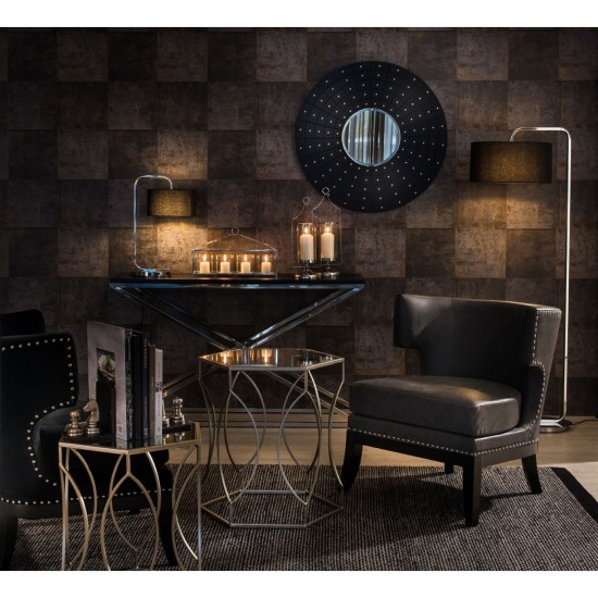 Biba Chrome Base Floor Lamp