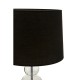 Orb Glass and Chrome Finish Table Lamp