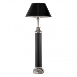 Lincoln Black and Nickel Table Lamp