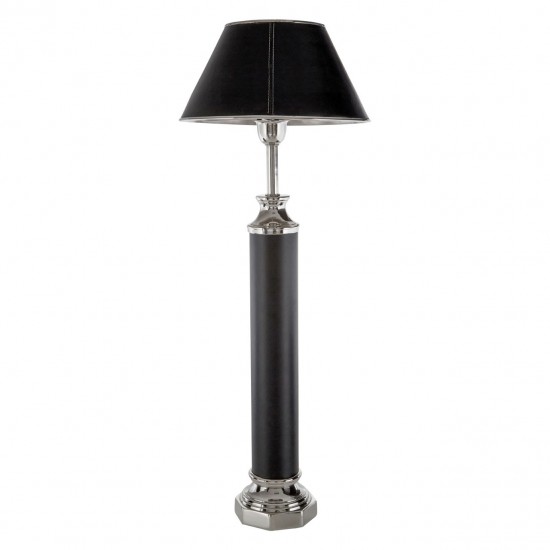 Lincoln Black and Nickel Table Lamp