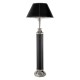 Lincoln Black and Nickel Table Lamp