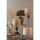 Langham Glass and Chrome Finish Table Lamp