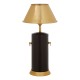 St James Black and Gold Table Lamp