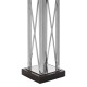 Ascot Chrome And Black Table Lamp