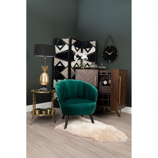 Caicos Gold Finish Pineapple Table Lamp