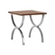 Hoboken Wood And Steel Side Table 