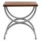 Hoboken Wood And Steel Side Table 