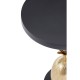 Caicos Gold Finish Pineapple Side Table
