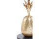 Caicos Gold Finish Pineapple Side Table