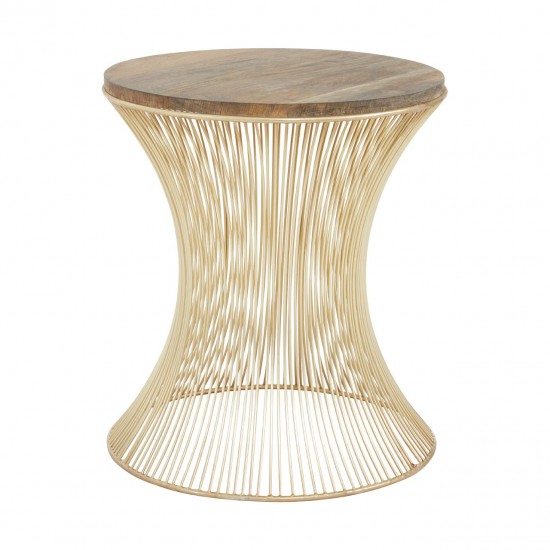 Moura Hour Glass Design Side Table
