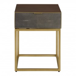 Brompton Shagreen Side Table 