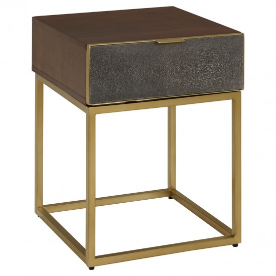 Brompton Shagreen Side Table 