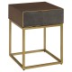 Brompton Shagreen Side Table 