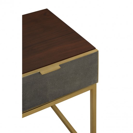 Brompton Shagreen Side Table 