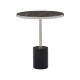 Adams Chrome and Marble Side Table 