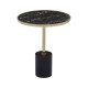 Adams Warm Metallic and Marble Side Table 