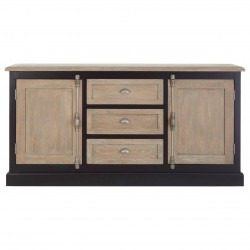 Loire Oak and Birch Wood Sideboard