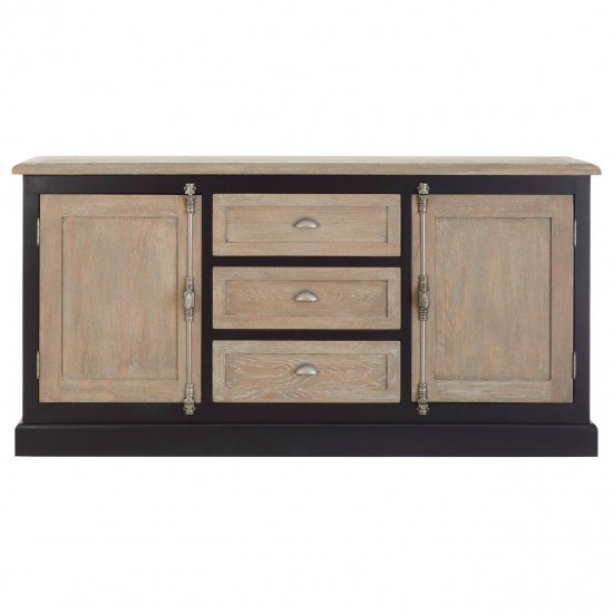 Loire Oak and Birch Wood Sideboard