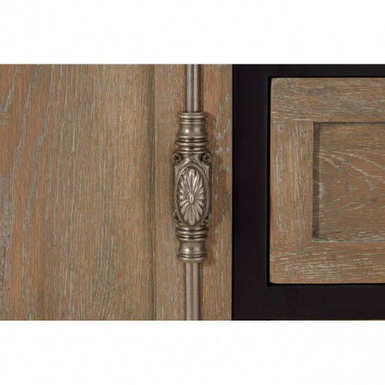 Loire Oak and Birch Wood Sideboard