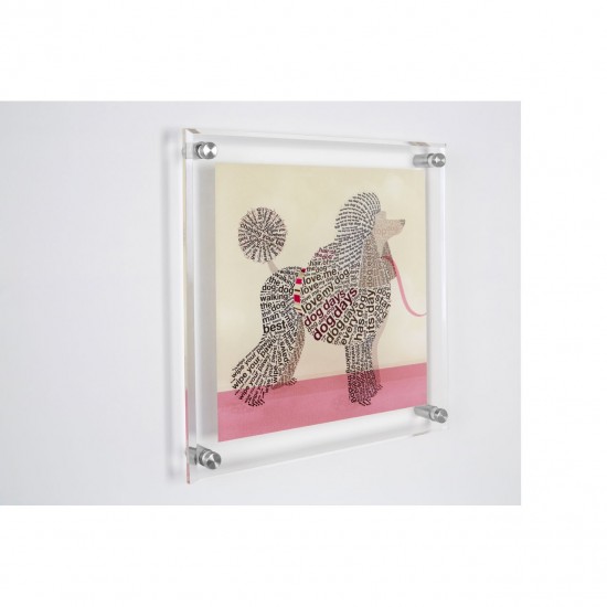 French Poodle Framed Wall Art