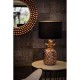 Moura Copper Finish Beaded Wall Mirror