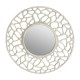 Moura Handcrafted Silver Finish Wall Mirror