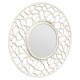 Moura Handcrafted Silver Finish Wall Mirror