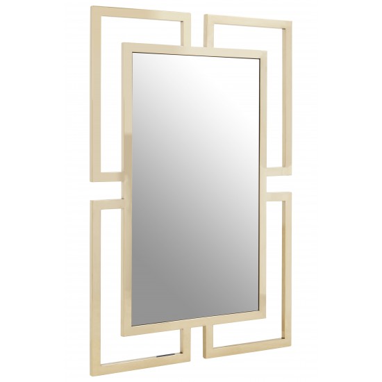 Astoria Gold Finish Wall Mirror